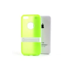 Coque IPhone 5C Silicone Hybride Vert -All For Phone Magasin coque iphone 5c frac i5c127 2
