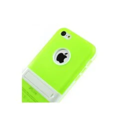 Coque IPhone 5C Silicone Hybride Vert -All For Phone Magasin coque iphone 5c frac i5c127 8