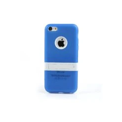 Coque IPhone 5C Silicone Hybride Bleu -All For Phone Magasin coque iphone 5c frac i5c142 3