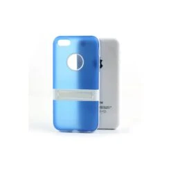 Coque IPhone 5C Silicone Hybride Bleu -All For Phone Magasin coque iphone 5c frac i5c142 6