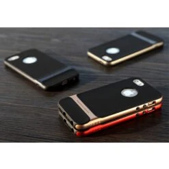 Coque IPhone 5 5S Silicone Hybride Gris -All For Phone Magasin coque iphone 5c frac1009 3