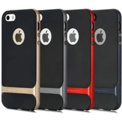 Coque IPhone 5 5S Silicone Hybride Rouge -All For Phone Magasin coque iphone 5c frac1010 1