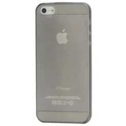 Coque IPhone 5 5s Ultrafine - Silicone Gris