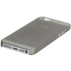 Coque IPhone 5 5s Ultrafine - Silicone Gris -All For Phone Magasin coque iphone 5c frac1231 3
