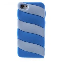 Coque IPhone 5c Fantaisie - Silicone Bleu -All For Phone Magasin coque iphone 5c frac1239 1