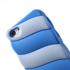 Coque IPhone 5c Fantaisie - Silicone Bleu -All For Phone Magasin coque iphone 5c frac1239 4