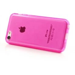 Coque IPhone 5C - Silicone Fushia -All For Phone Magasin coque iphone 5c frac1255 4