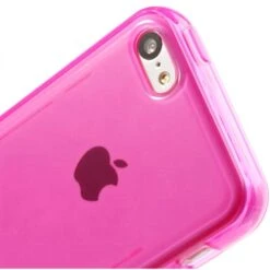 Coque IPhone 5C - Silicone Fushia -All For Phone Magasin coque iphone 5c frac1255 7