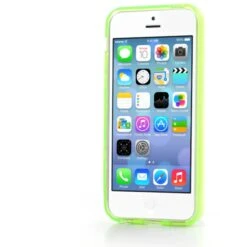 Coque IPhone 5C - Silicone Vert -All For Phone Magasin coque iphone 5c frac1256 1