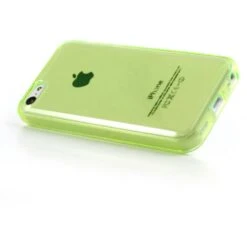 Coque IPhone 5C - Silicone Vert -All For Phone Magasin coque iphone 5c frac1256 4