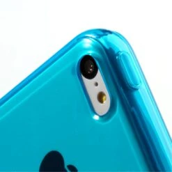 Coque IPhone 5C - Silicone Bleu -All For Phone Magasin coque iphone 5c frac1257 7