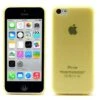 Coque IPhone 5C Ultrafine , Silicone Et Matte Avec Plug Anti-poussière Jaune 1 Coque IPhone 5C Ultrafine , Silicone Et Matte Avec Plug Anti-poussière Jaune -All For Phone Magasin coque iphone 5c frac1262