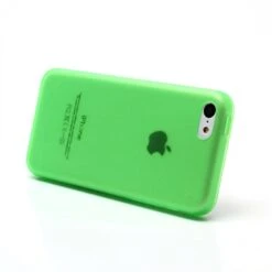 Coque IPhone 5C Ultrafine , Silicone Et Matte Avec Plug Anti-poussière Vert -All For Phone Magasin coque iphone 5c frac1263 1