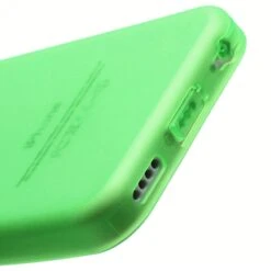 Coque IPhone 5C Ultrafine , Silicone Et Matte Avec Plug Anti-poussière Vert -All For Phone Magasin coque iphone 5c frac1263 4