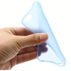 Coque IPhone 5C Ultrafine , Silicone Et Matte Avec Plug Anti-poussière Bleu -All For Phone Magasin coque iphone 5c frac1264 2