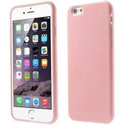Coque IPhone 6 Et 6s Silicone Glossy Rose