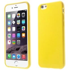 Coque IPhone 6 Et 6s Silicone Glossy Jaune