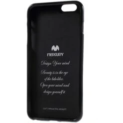 Coque IPhone 6s Et 6 Silicone Gel Mercury Noir -All For Phone Magasin coque iphone 6 6s frac1034 5
