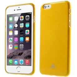 Coque IPhone 6s Et 6 Silicone Gel Mercury Jaune