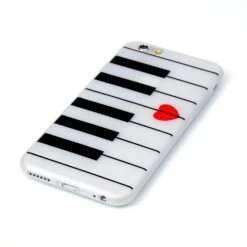Coque IPhone 6 Silicone Phosphorescente Piano Blanc -All For Phone Magasin coque iphone 6 6s frac1413 12