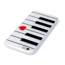Coque IPhone 6 Silicone Phosphorescente Piano Blanc -All For Phone Magasin coque iphone 6 6s frac1413 8