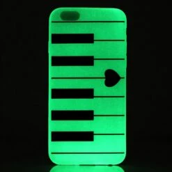 Coque IPhone 6 Silicone Phosphorescente Piano Blanc -All For Phone Magasin coque iphone 6 6s frac1413 9