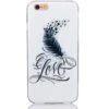Coque IPhone 6 Et 6S Silicone Plume Blanc -All For Phone Magasin coque iphone 6 6s frac1496