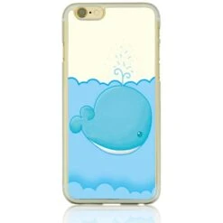 Coque IPhone 6s Et 6 Fantaisie Cool Baleine Blanc