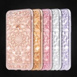 Coque IPhone 6s 6 Silicone 3D Diamants Or -All For Phone Magasin coque iphone 6 6s frac1671 2