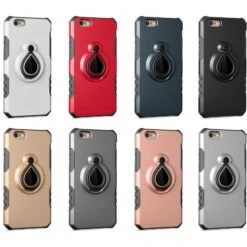 Coque IPhone 6 6s Silicone Et Metal Avec Anneau Blanc -All For Phone Magasin coque iphone 6 6s frac1683 2