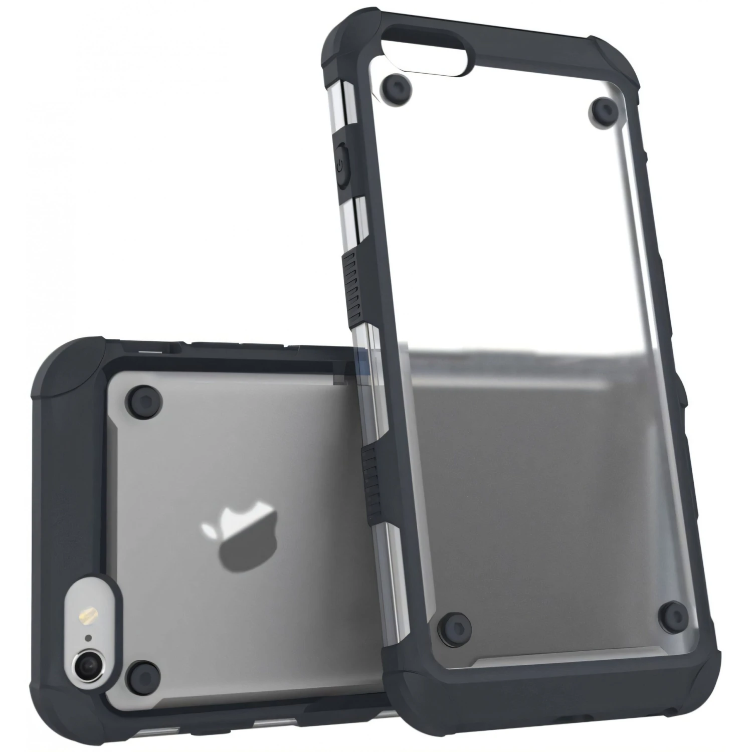 Coque IPhone 6 En Silicone Antichoc Renforcé Noir 4 Coque IPhone 6 En Silicone Antichoc Renforcé Noir – Image 2