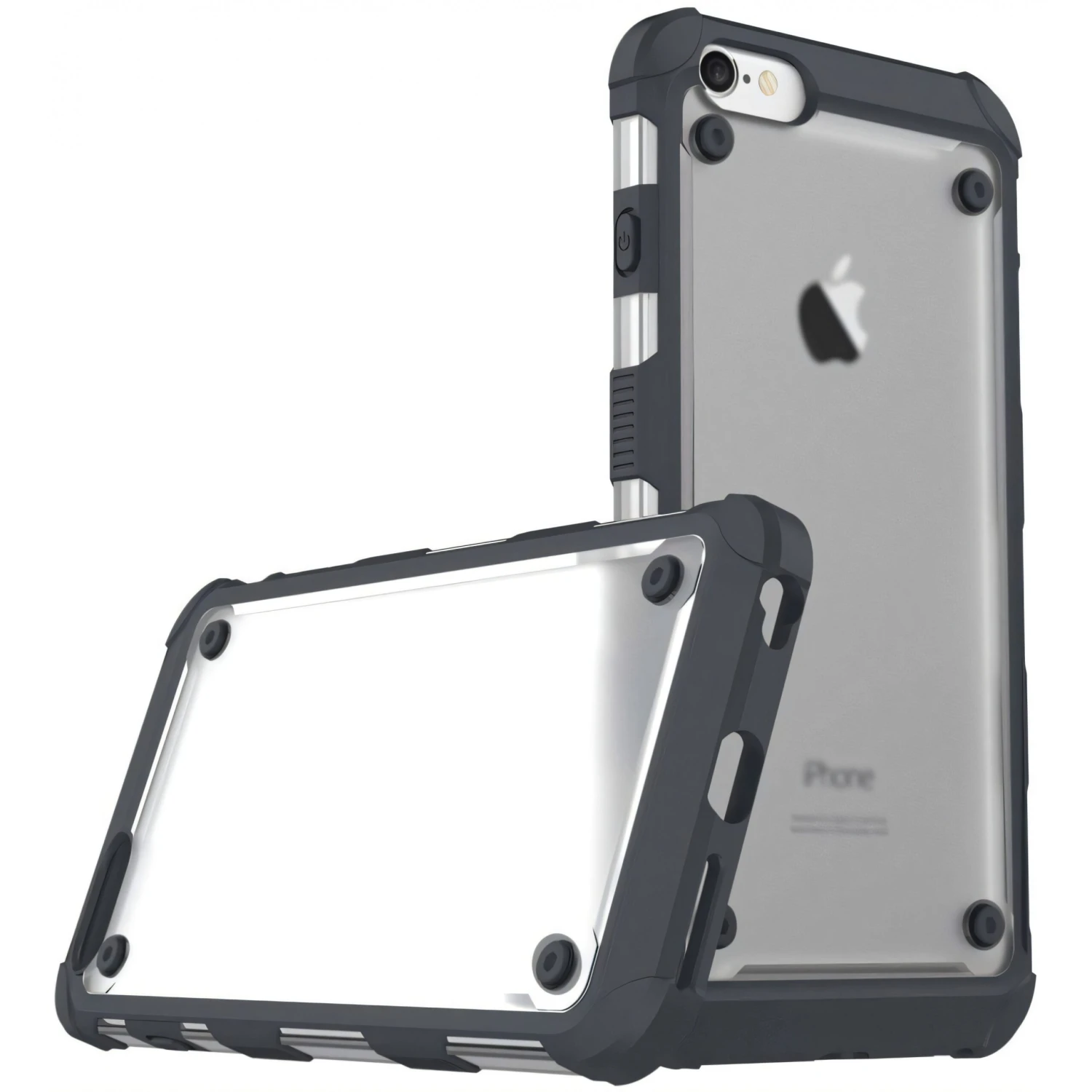 Coque IPhone 6 En Silicone Antichoc Renforcé Noir 14 Coque IPhone 6 En Silicone Antichoc Renforcé Noir – Image 12