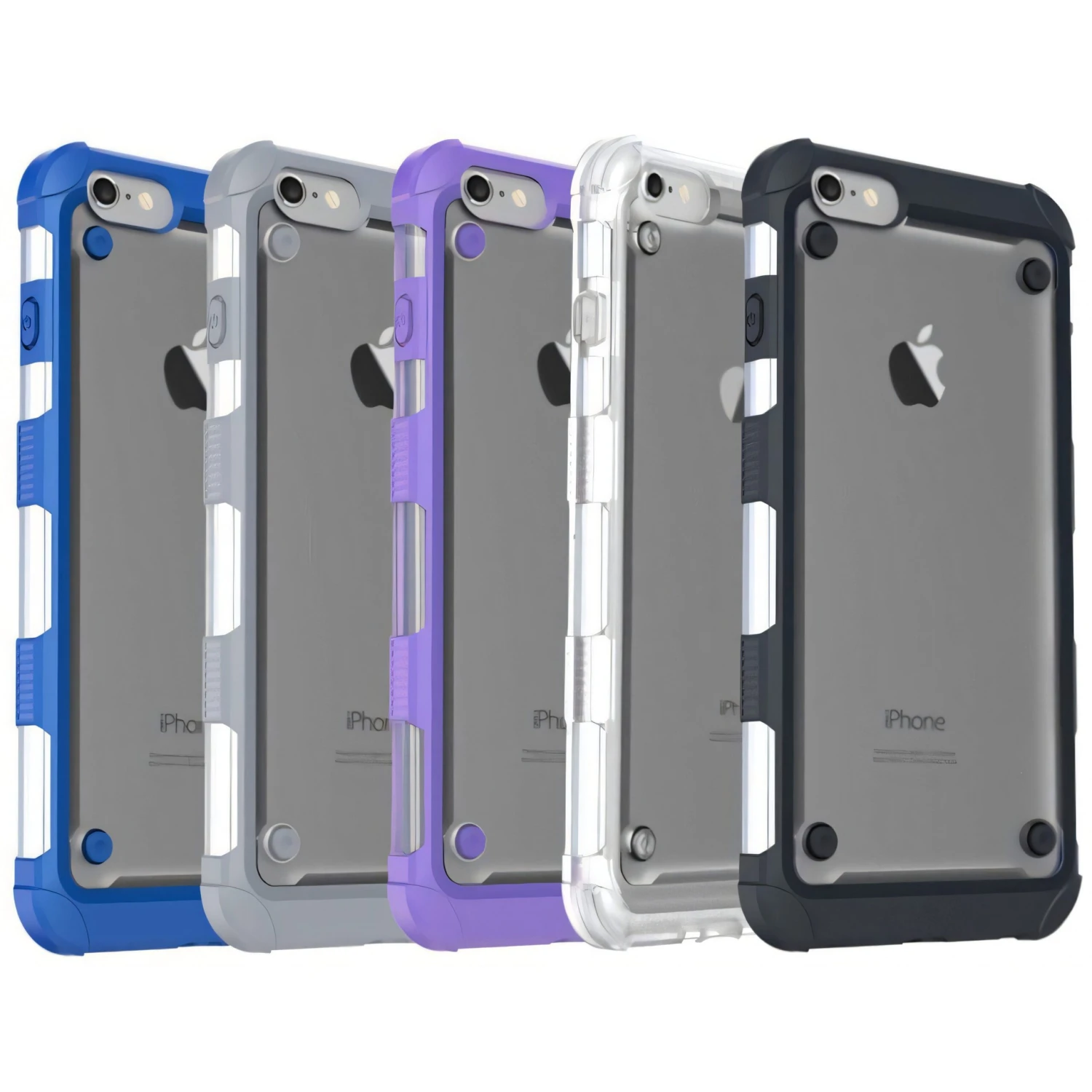 Coque IPhone 6 En Silicone Antichoc Renforcé Noir 5 Coque IPhone 6 En Silicone Antichoc Renforcé Noir – Image 3