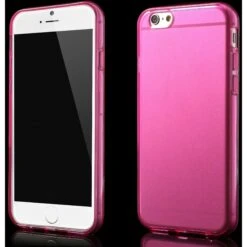 Coque IPhone 6 Et 6S Plus Silicone Glossy Surface Rose