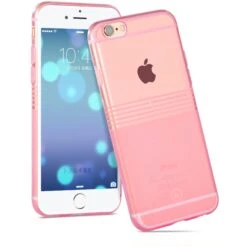Coque IPhone 6s Plus Et 6 Plus Silicone HOCO 0.6 Mm Rose