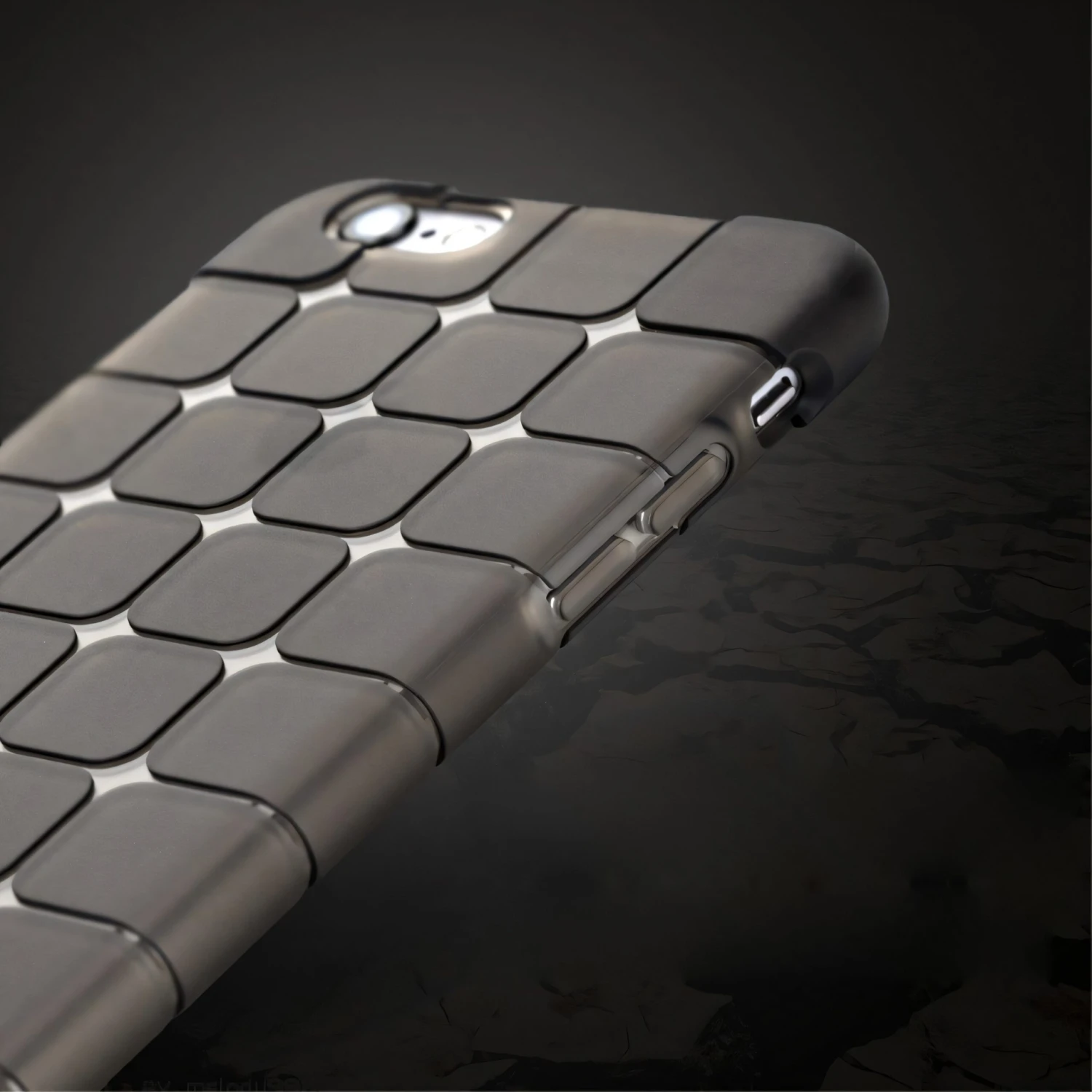 Coque IPhone 6 Plus Et 6S Plus Silicone Rock Magic Series Noir 4 Coque IPhone 6 Plus Et 6S Plus Silicone Rock Magic Series Noir – Image 2