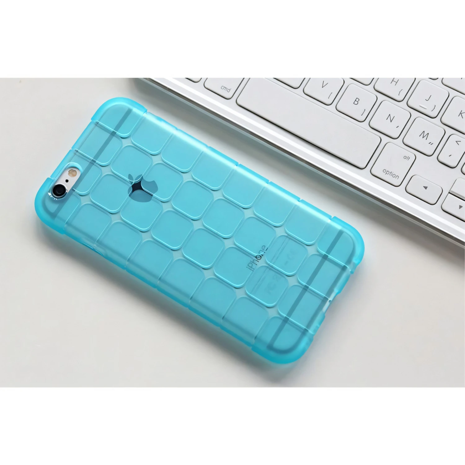 Coque IPhone 6 Plus Et 6S Plus Silicone Rock Magic Series Bleu 5 Coque IPhone 6 Plus Et 6S Plus Silicone Rock Magic Series Bleu – Image 3