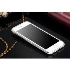 Coque IPhone 6 Et 6s Rhinestone - Silicone Argent -All For Phone Magasin coque iphone 6 plus 6s plus frac1340 2