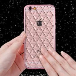 Coque IPhone 6 Et 6s Rhinestone - Silicone Rose -All For Phone Magasin coque iphone 6 plus 6s plus frac1341 3