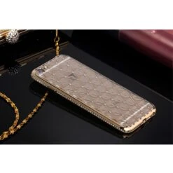 Coque IPhone 6 Et 6s Rhinestone - Silicone Or -All For Phone Magasin coque iphone 6 plus 6s plus frac1342 1