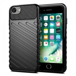 Coque IPhone SE 2022, SE 2020 Et IPhone 8, 7 THUNDER Noir