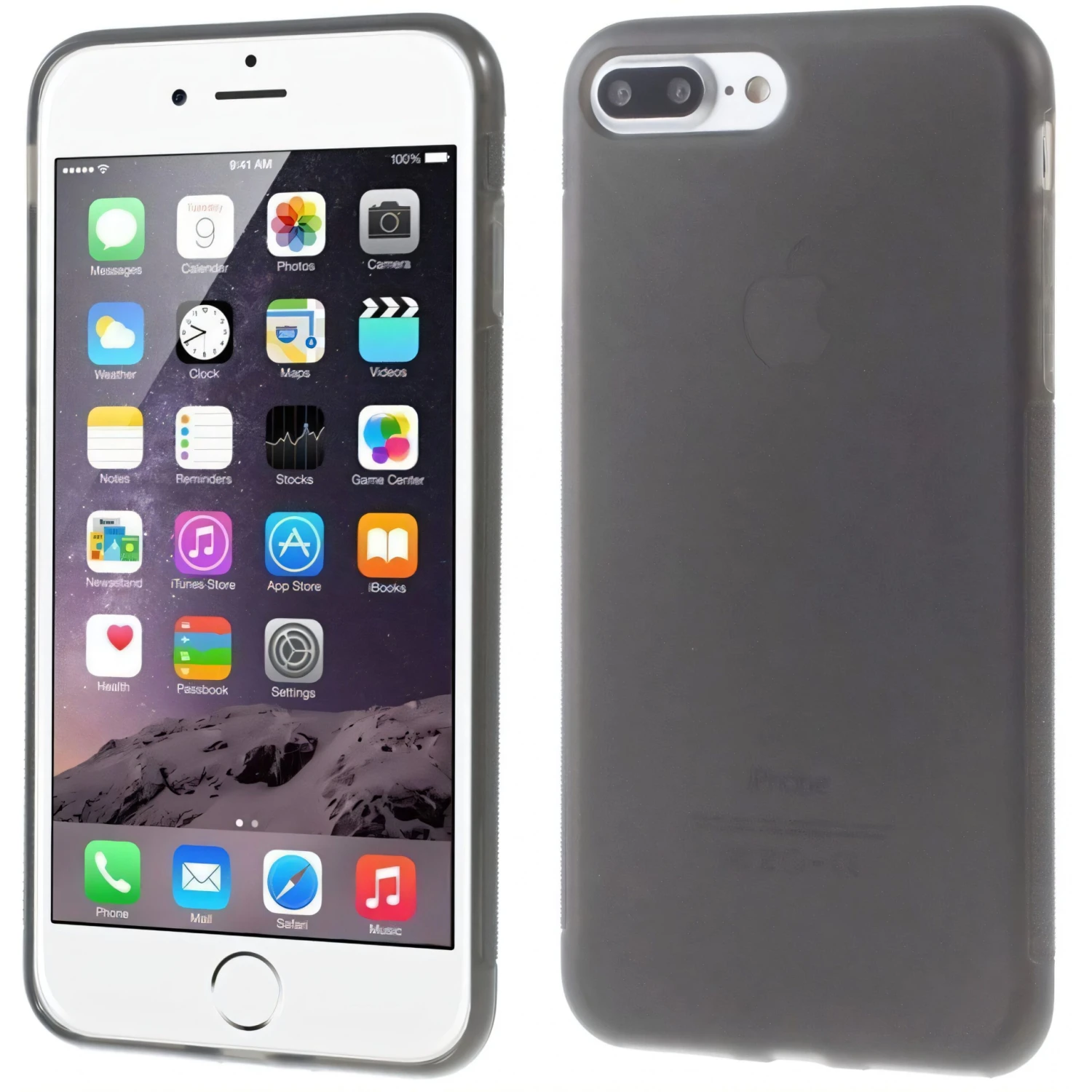 Coque Silicone IPhone 8 Et IPhone 7 Anti-dérapant Gris 3 Coque Silicone IPhone 8 Et IPhone 7 Anti-dérapant Gris