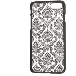Coque IPhone SE 2022, SE 2020 Et IPhone 8, 7 Rigide Fleurs Damas Noir -All For Phone Magasin coque iphone 7 frac1424 3