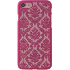 Coque IPhone SE 2022, SE 2020 Et IPhone 8, 7 Rigide Fleurs Damas Fushia -All For Phone Magasin coque iphone 7 frac1426 1
