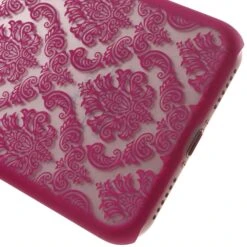 Coque IPhone SE 2022, SE 2020 Et IPhone 8, 7 Rigide Fleurs Damas Fushia -All For Phone Magasin coque iphone 7 frac1426 4