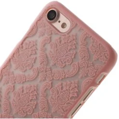 Coque IPhone SE 2022, SE 2020 Et IPhone 8, 7 Rigide Fleurs Damas Rose -All For Phone Magasin coque iphone 7 frac1427 5