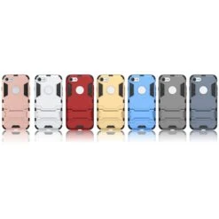 Coque IPhone SE 2022, SE 2020 Et IPhone 8, 7 Anti-choc Hybrid Avec Support Argent -All For Phone Magasin coque iphone 7 frac1440 2