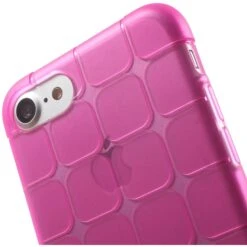 Coque Silicone IPhone SE 2022, SE 2020 Et IPhone 8, 7 Magic Cube Fushia -All For Phone Magasin coque iphone 7 frac1459 4
