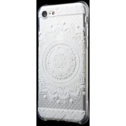Coque Silicone IPhone SE 2022, SE 2020 Et IPhone 8, 7 Fantaisie Mandala Blanc -All For Phone Magasin coque iphone 7 frac1466 2