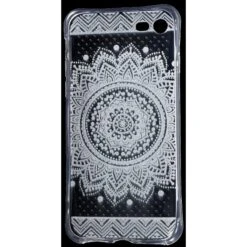 Coque Silicone IPhone SE 2022, SE 2020 Et IPhone 8, 7 Fantaisie Mandala Blanc -All For Phone Magasin coque iphone 7 frac1466 4